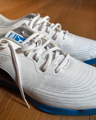Scarpe Puma ,Bianche e Blu /Come Nuove