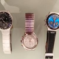 3 Swatch. Solo in blocco. No singolo.