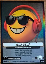 Carta rara Palla Gialla Brainrot Universo Psichede