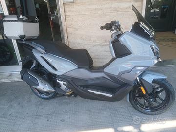 Sym NUOVO ADX 300 BAULETTO ALUMINIUM STYLE INCLUSO