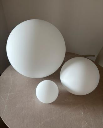Artemide Dioscuri (42-25-14 cm) +Lampadine Philips