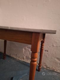  tavolo piano in marmo