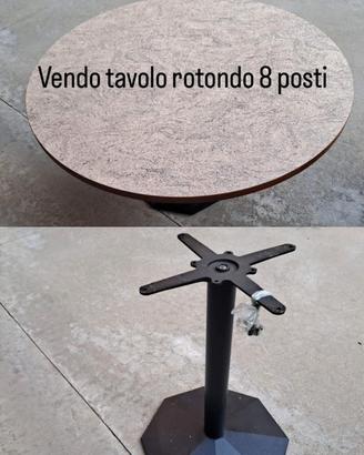 Tavolo rotondo 8 posti 