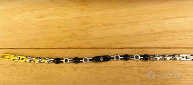 Bracciale Maserati, come nuovo, Acciaio, argento.