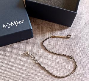Bracciale AMEN argento 925 bicolore