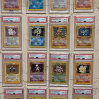 Lotto pokemon base set psa 8 holo
