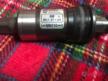 Shimano BB UN 25 68mm movimento centrale