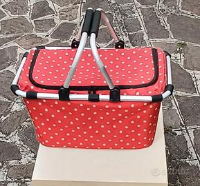 Cestino da picnic pieghevole in tessuto
