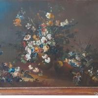 Quadro olio su tela Margherita Caffi non firmato