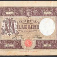 Banconota lire 1000 del 1929