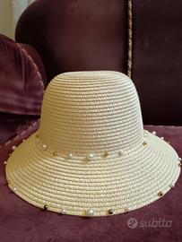 cappello in paglia. nuovo. 