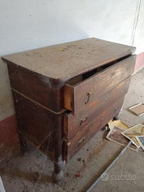 Mobili antichi da ristrutturare