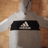 felpa Adidas grigia 