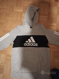 felpa Adidas grigia 