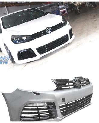 PARAURTI ANTERIORE VOLKSWAGEN VW GOLF 6 08-12 LOOK