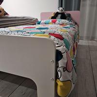 Lettino allungabile Ikea + materasso