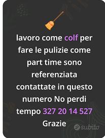 lavoro come colf..