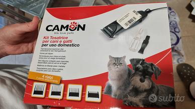 Kit tosatura per cani e gatti Camon