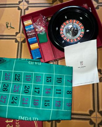 gioco da tavolo roulette Dal Negro