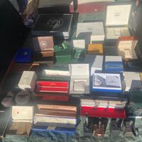 Scatole e espositori per orologi varie  marche