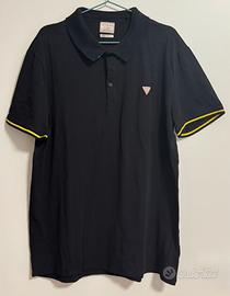 Maglietta polo uomo nera Guess tg. XXL