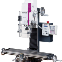 Trapano fresa elettronico visualizzato Optimum