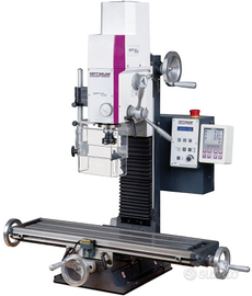 Trapano fresa elettronico visualizzato Optimum