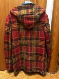 Cappotto da uomo misto lana multicolore tg.M