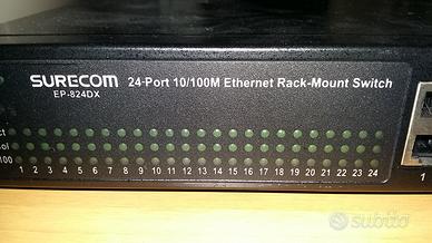 Switch Surecom EP-824DX - 24 porte - Rack Mount