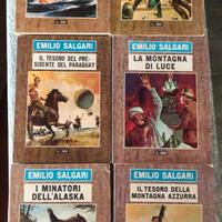 6 romanzi Emilio Salgari - 1966 Edizioni Gabbiano