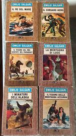 6 romanzi Emilio Salgari - 1966 Edizioni Gabbiano
