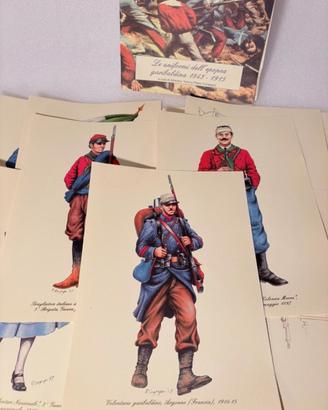12 tavole - Le uniformi dell'epopea garibaldina
