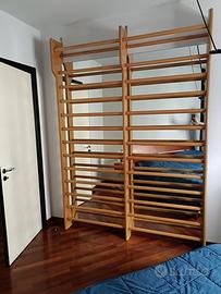 Spalliera svedese per fitness