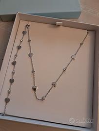 Collana a cuori della Mabina gioielli