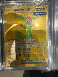 213-162 Fogliaferrea ex Gold Rara Segreta Pokemon