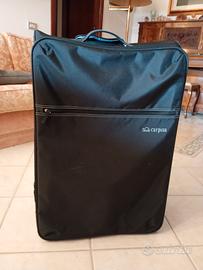 Trolley Carpisa tessuto morbido nero