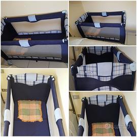 Lettino viaggio/campeggio foppapedretti