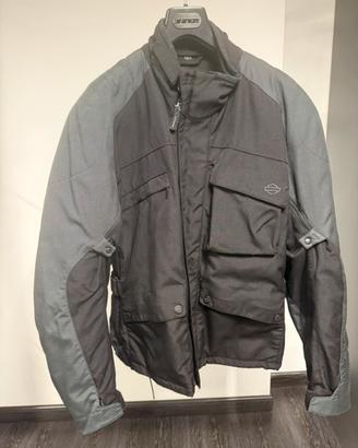 Giacca moto Harley-Davidson Gore-Tex vintage nera