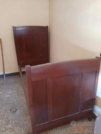 TESTIERA IN LEGNO LETTO SINGOLO