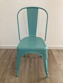Sedia ferro industrial tiffany 