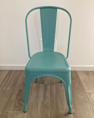 Sedia ferro industrial tiffany 