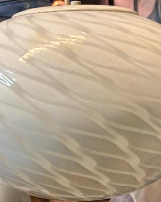 Lampadario vintage in vetro – stile Murano