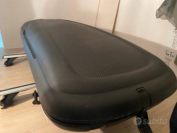 Barre portapacchi Green Valley + Box tetto Lampa