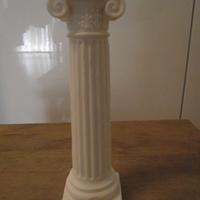 Colonna Replica Marmo Alabastro Greco Romano 16 cm