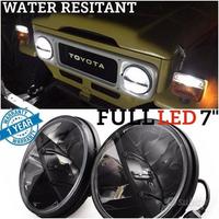 2 FARI 7 pollici LED PER Toyota Land Cruiser BJ FJ