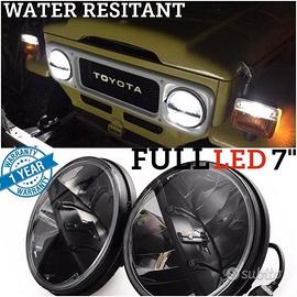 2 FARI 7 pollici LED PER Toyota Land Cruiser BJ FJ