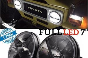 2 FARI 7 pollici LED PER Toyota Land Cruiser BJ FJ