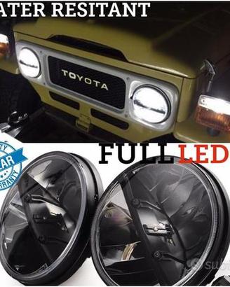 2 FARI 7 pollici LED PER Toyota Land Cruiser BJ FJ