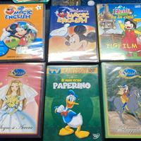 7 DVD DI CARTONI ANIMATI