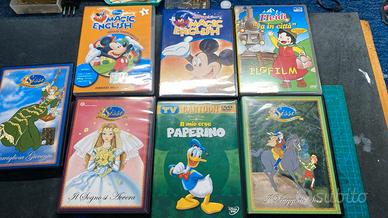 7 DVD DI CARTONI ANIMATI